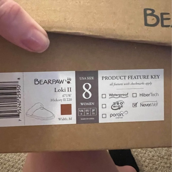 brand new bear paw slippers nwt - Picture 2 of 6